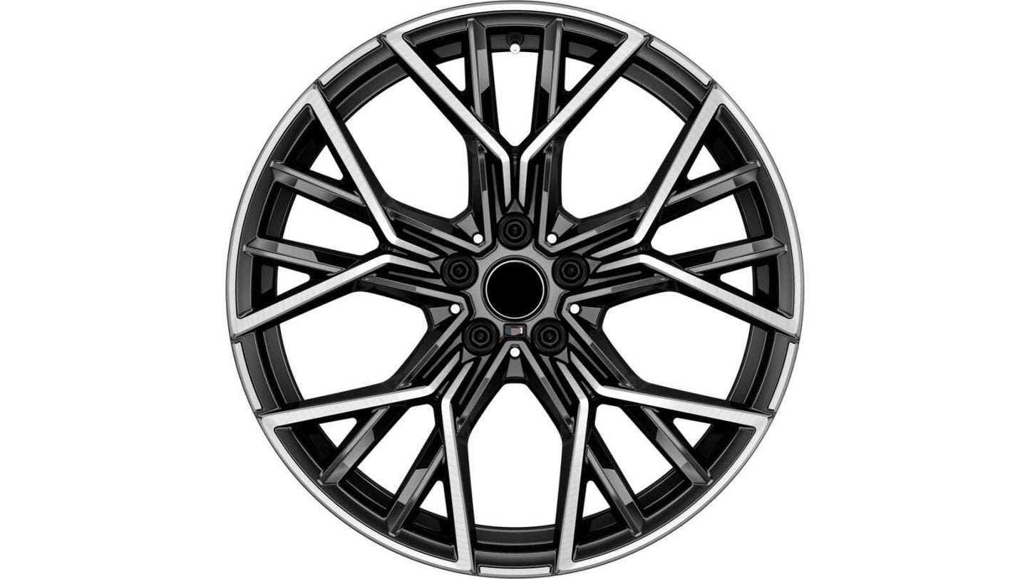 20" 21" 22" 23" 24" FORGED WHEELS Star-spoke 811 M Bicolor  for BMW 1, 2, 3, 4, 5, 7, 8, X1, X2, X3, X4, X5, X6, X7, Z4, BMW I, M series