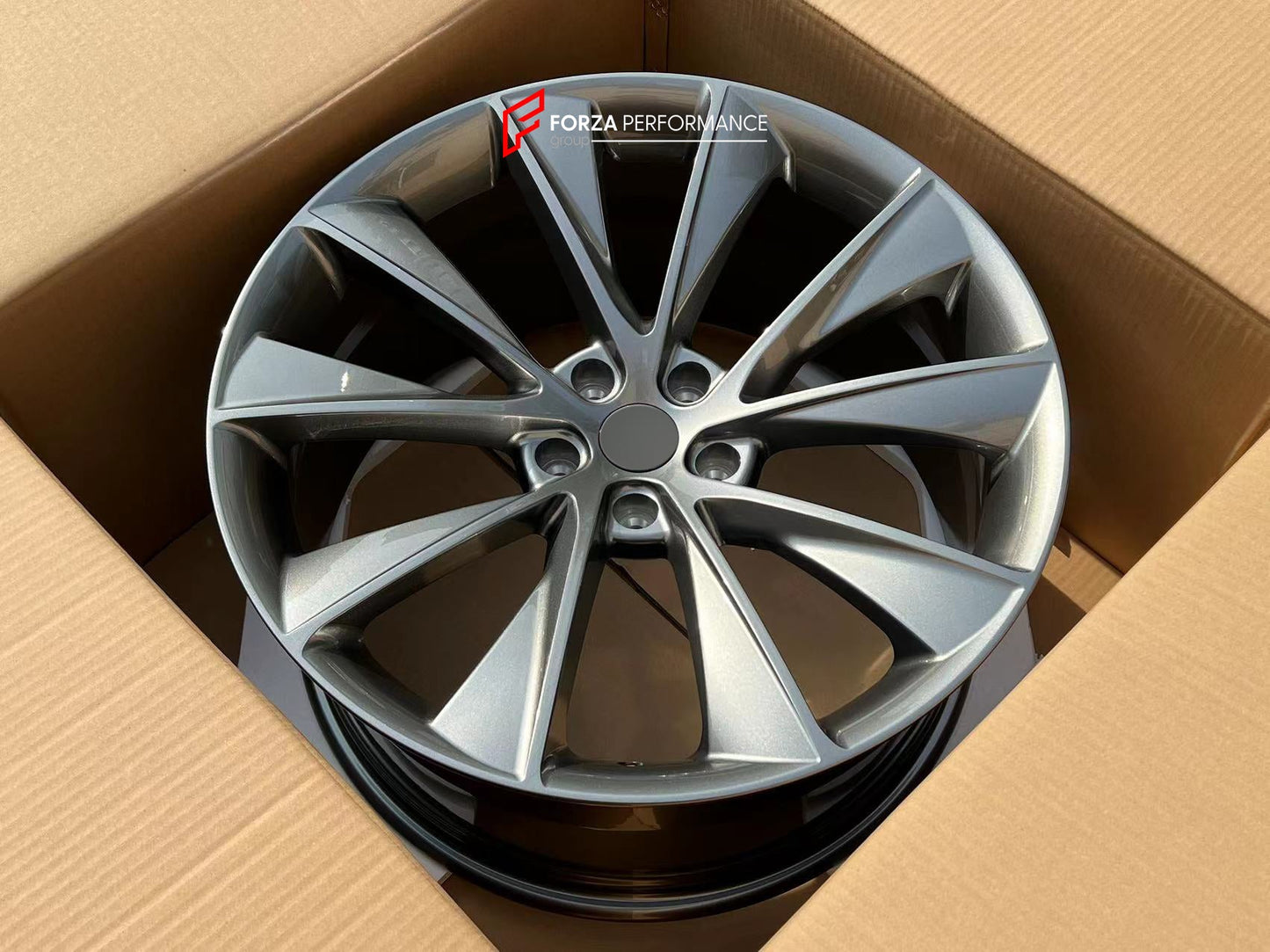 MODEL S TWIN TURBINE STYLE OEM FORGED WHEELS for TESLA MODEL 3 | MODEL X | MODEL Y