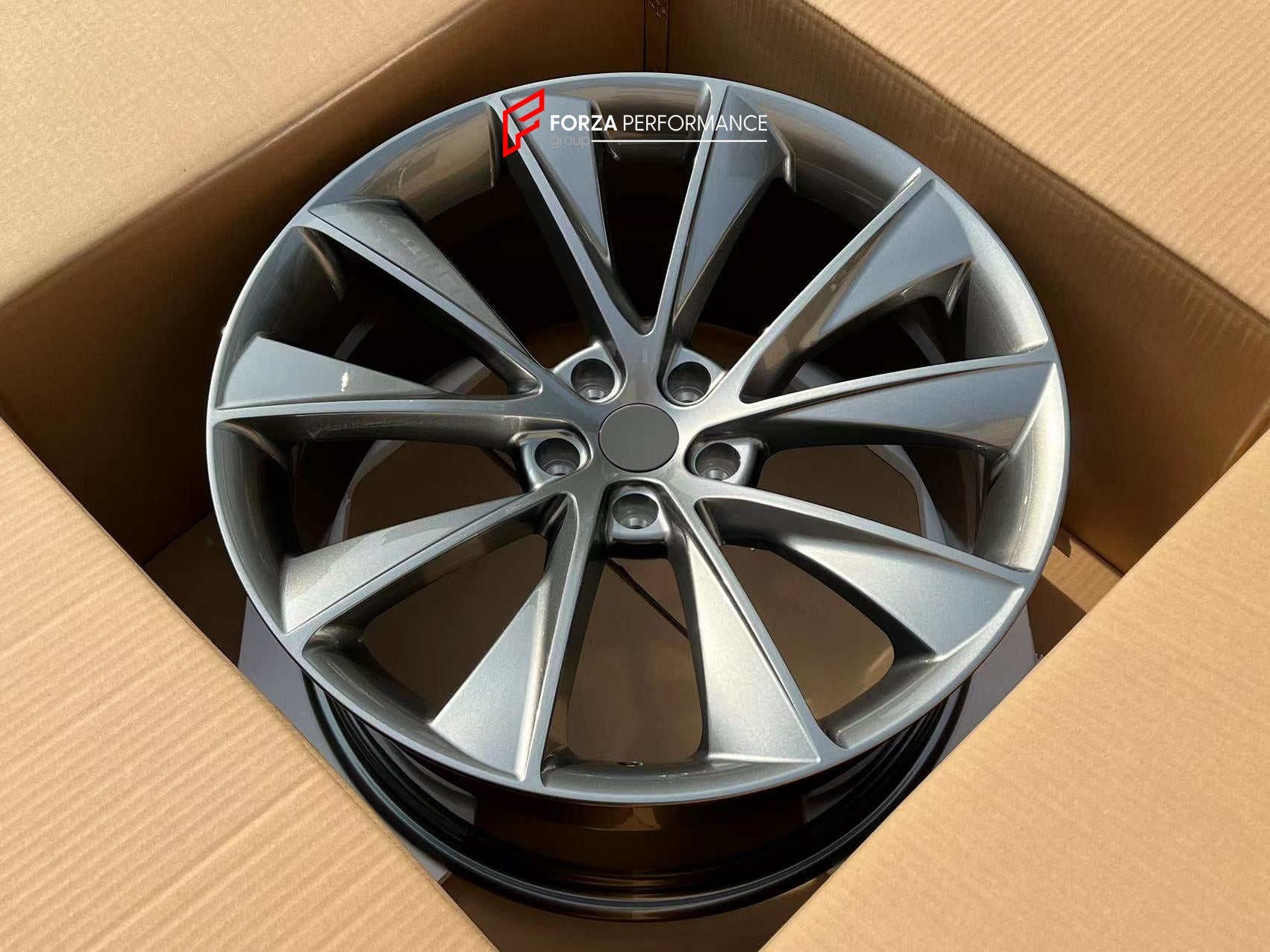 MODEL S TWIN TURBINE STYLE OEM FORGED WHEELS for TESLA MODEL 3 | MODEL X | MODEL Y