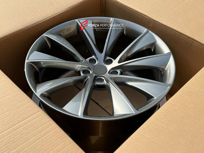 MODEL S TWIN TURBINE STYLE OEM FORGED WHEELS for TESLA MODEL 3 | MODEL X | MODEL Y