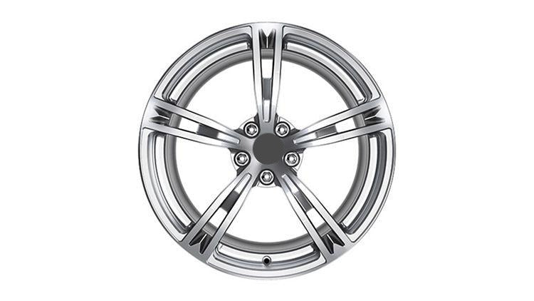 FORGED WHEELS RIMS for Maserati GranCabrio | TROFEO SILVER