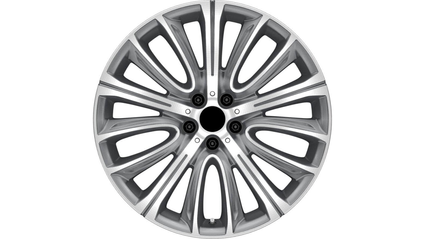 20" 21" 22" 23" 24" FORGED WHEELS V-spoke 628 Bicolor for BMW 1, 2, 3, 4, 5, 7, 8, X1, X2, X3, X4, X5, X6, X7, Z4, BMW I, M series