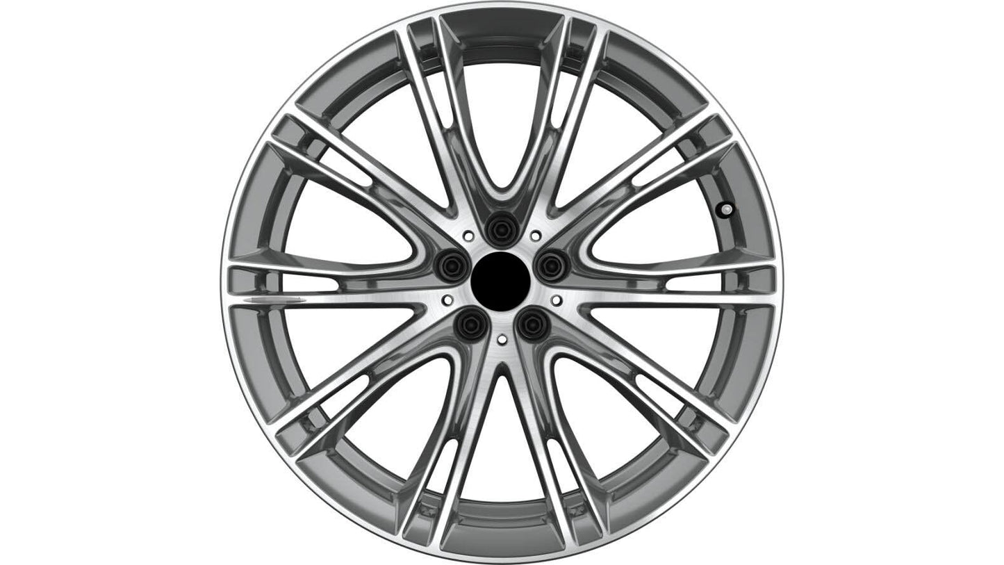 20" 21" 22" 23" 24" FORGED WHEELS V-spoke 649 I Bicolor for BMW 1, 2, 3, 4, 5, 7, 8, X1, X2, X3, X4, X5, X6, X7, Z4, BMW I, M series