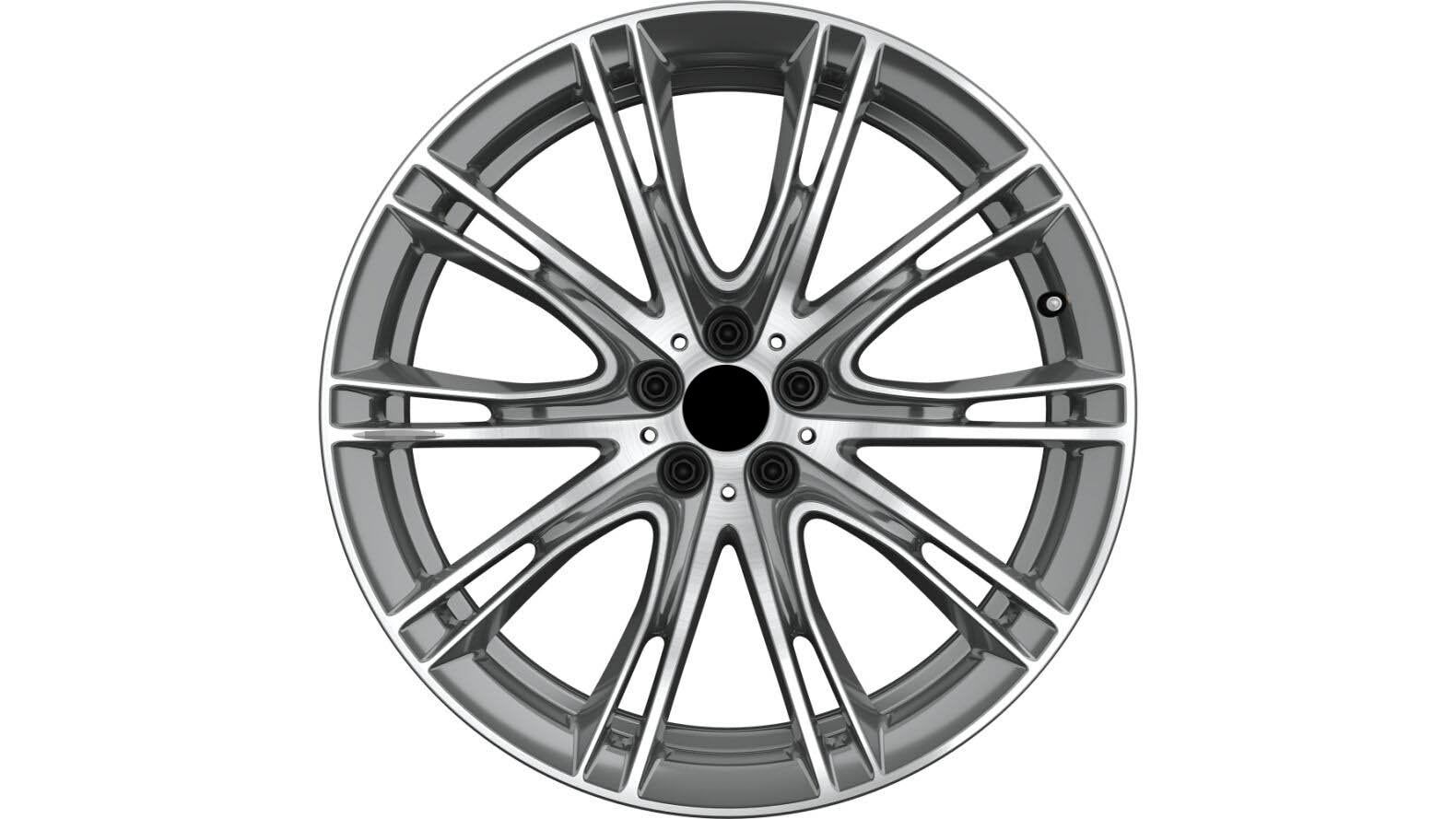 20" 21" 22" 23" 24" FORGED WHEELS V-spoke 649 I Bicolor for BMW 1, 2, 3, 4, 5, 7, 8, X1, X2, X3, X4, X5, X6, X7, Z4, BMW I, M series