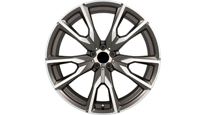 20" 21" 22" 23" 24" FORGED WHEELS V-spoke 755 M Bicolor for BMW 1, 2, 3, 4, 5, 7, 8, X1, X2, X3, X4, X5, X6, X7, Z4, BMW I, M series