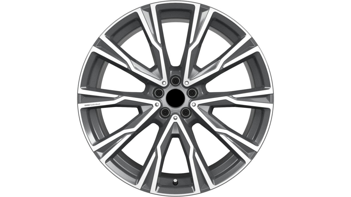 20" 21" 22" 23" 24" FORGED WHEELS Y-spoke 758 I Bicolor for BMW 1, 2, 3, 4, 5, 7, 8, X1, X2, X3, X4, X5, X6, X7, Z4, BMW I, M series