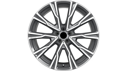 20" 21" 22" 23" 24" FORGED WHEELS Y-spoke 758 I Bicolor for BMW 1, 2, 3, 4, 5, 7, 8, X1, X2, X3, X4, X5, X6, X7, Z4, BMW I, M series