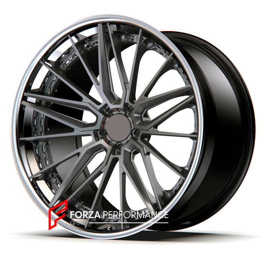 FORGED WHEELS FOR MCLAREN SENNA custom fit AFTERMARKET 2 PIECES 2PCS AL13 RS17