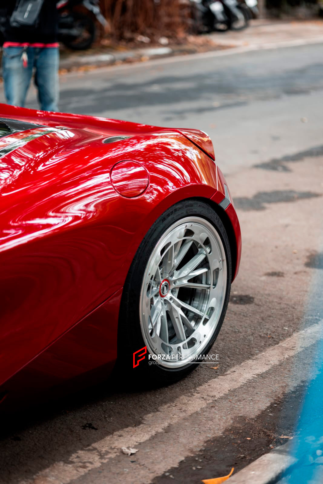 AL13 109R STYLE 19 20 INCH FORGED WHEELS RIMS WITH AERODISC for MCLAREN 720S 2017