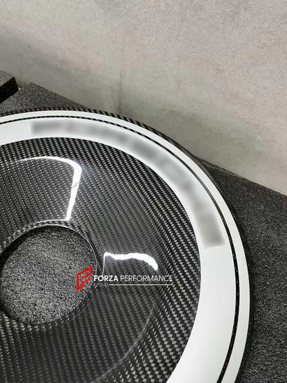 CARBON FIBER AERO DISCS for PORSCHE 991 991.2 GT3

Set includes:

Aero Discs

Material: Dry Carbon

NOTE: Professional installation is required