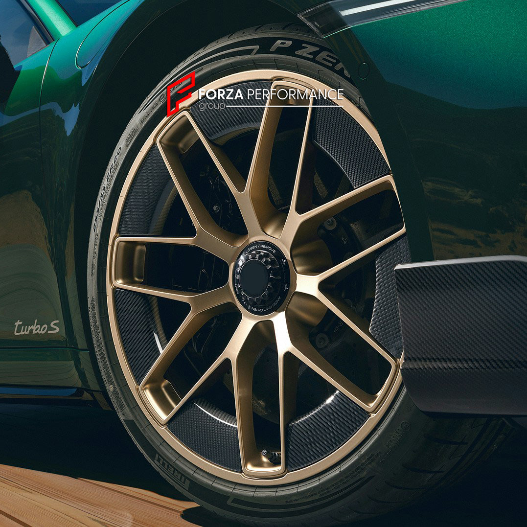 CENTERLOCK FORGED WHEELS RIMS for PORSCHE 911 992.2 TURBO S 2026 custom fit OEM 992.2 TURBO S