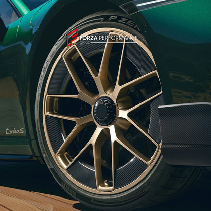 CENTERLOCK FORGED WHEELS RIMS for PORSCHE 911 992.2 TURBO S 2026 custom fit OEM 992.2 TURBO S