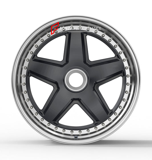 CENTERLOCK FORGED WHEELS RIMS for PORSCHE 911 992.1 GT3 RS 2024 custom fit 517 VINTAGE