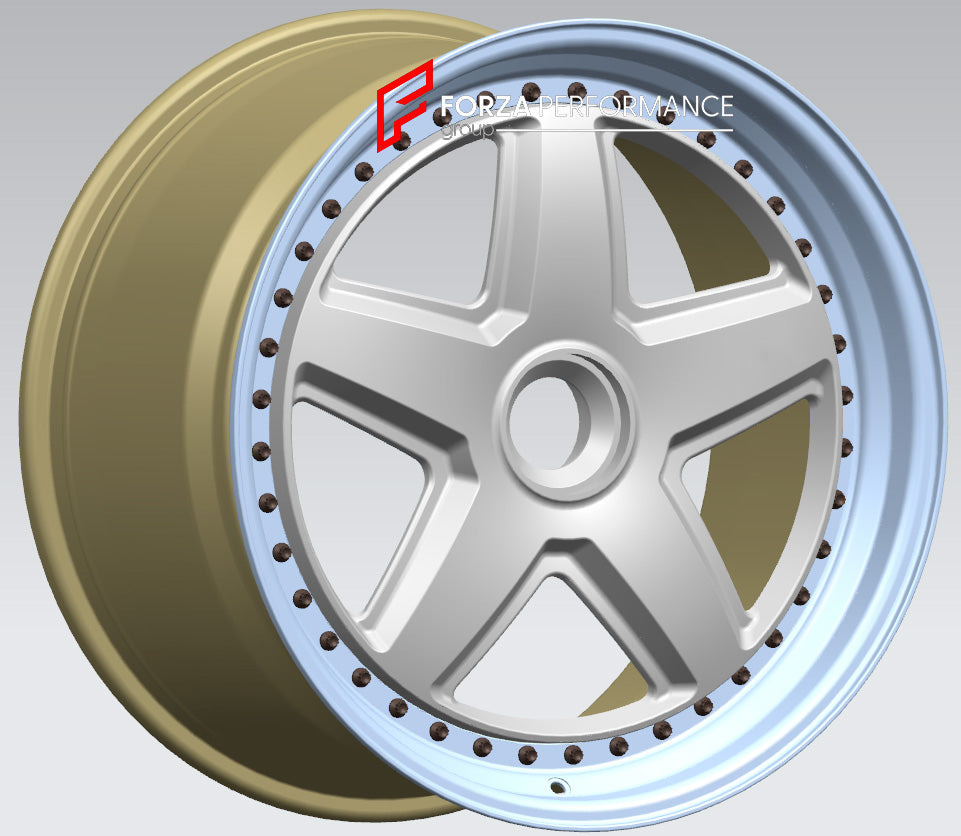 CENTERLOCK FORGED WHEELS RIMS for PORSCHE 911 992.1 GT3 RS 2024 custom fit 517 VINTAGE