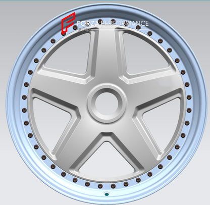 CENTERLOCK FORGED WHEELS RIMS for PORSCHE 911 992.1 GT3 RS 2024 custom fit 517 VINTAGE