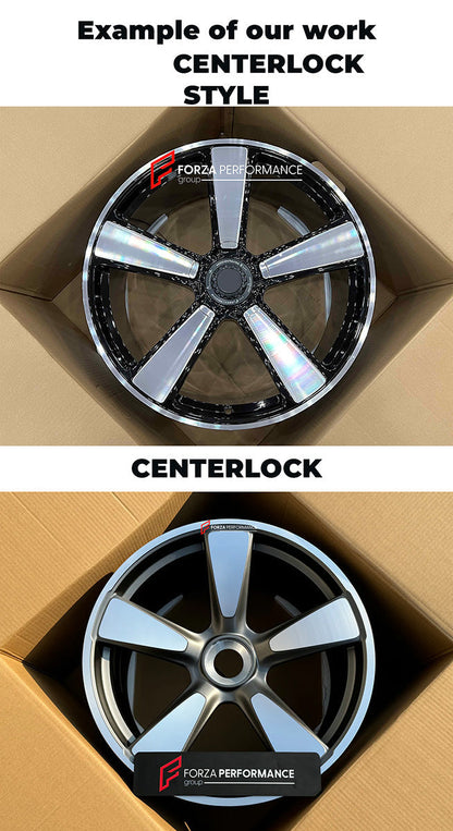 CENTERLOCK FORGED WHEELS RIMS for PORSCHE 911 992.2 CARRERA GTS custom fit OEM 2026 PORSCHE 911 SPIRIT 70 WHEELS HERITAGE WHEELS