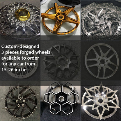 MONOBLOCK FORGED WHEELS FOR BMW X3 M