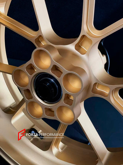 We manufacture premium quality forged motorcycle wheels rims for HONDA CBR650R in any design, size, color.

Wheel sizes (motorcycle spec):

Front: 3.5 x 17

Rear: 5.5 x 17

Weight:

Front: 4.2 kg (9.26 lbs)

Rear: 4.8 kg (10.58 lbs)


Finishing: Matt Gold

Forza Performance Group engineers and manufactures each forged motorcycle wheel individually per order. This ensures precise fitment, uncompromised strength, and unique styling. Whether for racing, touring, or daily use — our wheels are built for both per