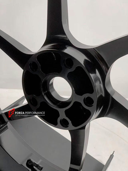 We manufacture premium quality forged motorcycle wheels rims for CFMOTO 450SRS in any design, size, color.

Wheel sizes (motorcycle spec):

Front: 3.0 x 17

Rear: 4.0 x 17

Weight:

Front: 3.6 kg (7.94 lbs)

Rear: 4 kg (8.82 lbs)


Finishing: Gloss Black

Forza Performance Group engineers and manufactures each forged motorcycle wheel individually per order. This ensures precise fitment, uncompromised strength, and unique styling. Whether for racing, touring, or daily use — our wheels are built for both perf