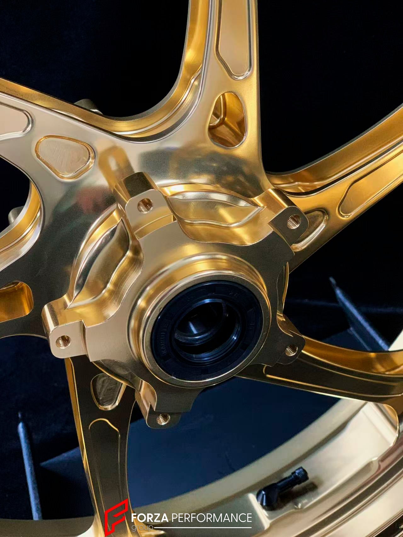 We manufacture premium quality forged motorcycle wheels rims for HONDA CB1300SP in any design, size, color.

Wheel sizes (motorcycle spec):

Front: 3.5 x 17

Rear: 5.5 x 17

Weight:

Front: 3.85 kg (8.49 lbs)

Rear: 4.95 kg (10.91 lbs)


Finishing: Gloss Gold

Forza Performance Group engineers and manufactures each forged motorcycle wheel individually per order. This ensures precise fitment, uncompromised strength, and unique styling. Whether for racing, touring, or daily use — our wheels are built for both