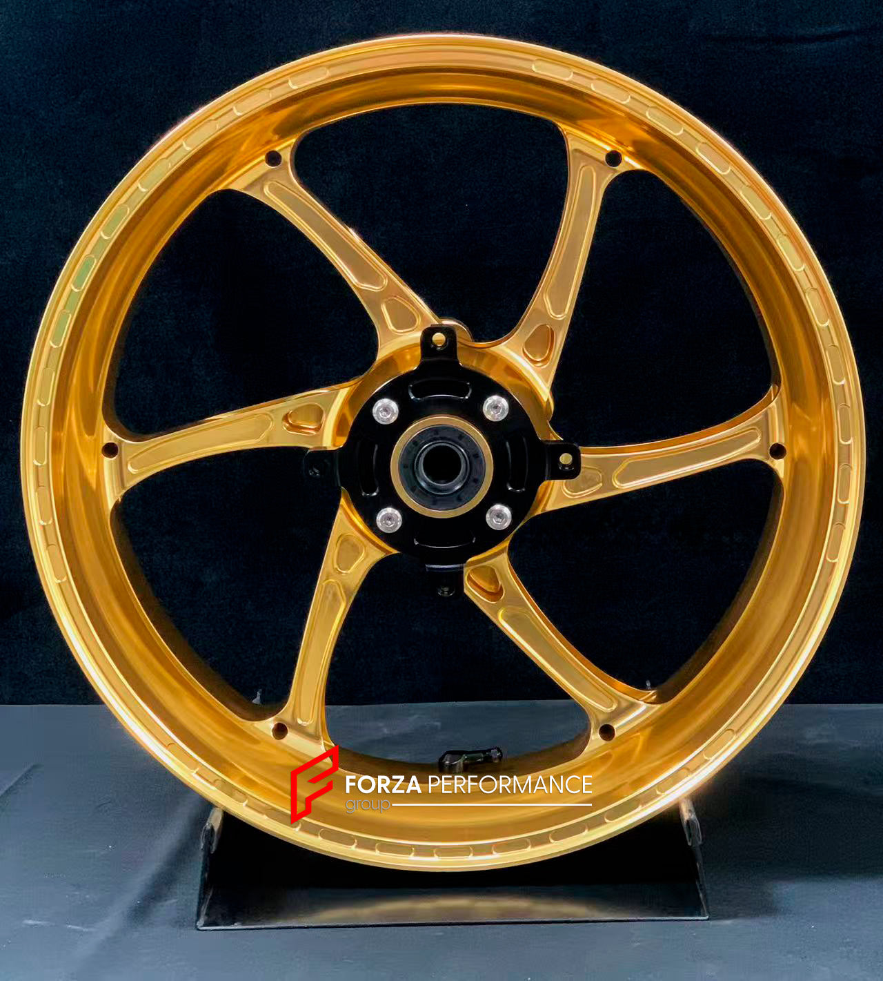 We manufacture premium quality forged motorcycle wheels rims for HONDA CBR650R in any design, size, color.

Wheel sizes (motorcycle spec):

Front: 3.5 x 17

Rear: 5.5 x 17

Weight:

Front: 3.9 kg (7.94 lbs)

Rear: 4.55 kg (10.58 lbs)


Finishing: Gloss Gold

Forza Performance Group engineers and manufactures each forged motorcycle wheel individually per order. This ensures precise fitment, uncompromised strength, and unique styling. Whether for racing, touring, or daily use — our wheels are built for both p