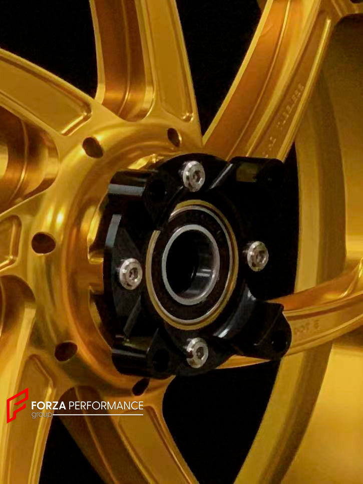 We manufacture premium quality forged motorcycle wheels rims for HONDA CBR1000RRR in any design, size, color.

Wheel sizes (motorcycle spec):

Front: 3.5 x 17

Rear: 6 x 17

Weight:

Front: 3.95 kg (8.71 lbs)

Rear: 4.75 kg (10.47 lbs)


Finishing: Gloss Gold

Forza Performance Group engineers and manufactures each forged motorcycle wheel individually per order. This ensures precise fitment, uncompromised strength, and unique styling. Whether for racing, touring, or daily use — our wheels are built for both