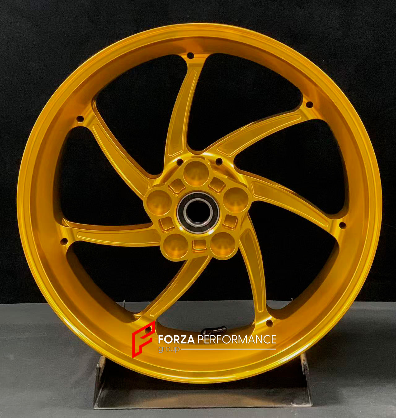 We manufacture premium quality forged motorcycle wheels rims for HONDA CBR1000RRR in any design, size, color.

Wheel sizes (motorcycle spec):

Front: 3.5 x 17

Rear: 6 x 17

Weight:

Front: 3.95 kg (8.71 lbs)

Rear: 4.75 kg (10.47 lbs)


Finishing: Gloss Gold

Forza Performance Group engineers and manufactures each forged motorcycle wheel individually per order. This ensures precise fitment, uncompromised strength, and unique styling. Whether for racing, touring, or daily use — our wheels are built for both