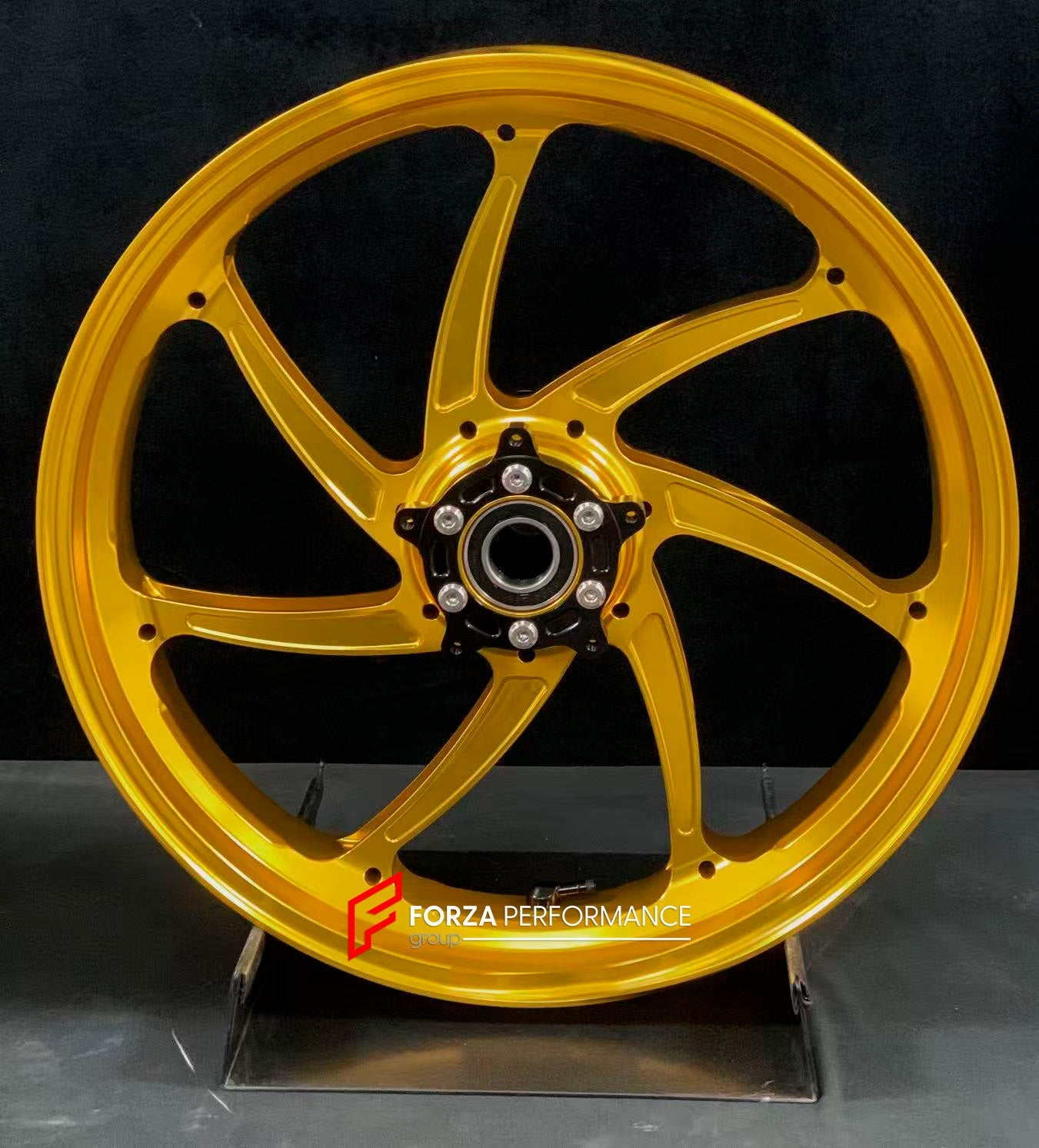 We manufacture premium quality forged motorcycle wheels rims for HONDA CBR1000RRR in any design, size, color.

Wheel sizes (motorcycle spec):

Front: 3.5 x 17

Rear: 6 x 17

Weight:

Front: 3.95 kg (8.71 lbs)

Rear: 4.75 kg (10.47 lbs)


Finishing: Gloss Gold

Forza Performance Group engineers and manufactures each forged motorcycle wheel individually per order. This ensures precise fitment, uncompromised strength, and unique styling. Whether for racing, touring, or daily use — our wheels are built for both
