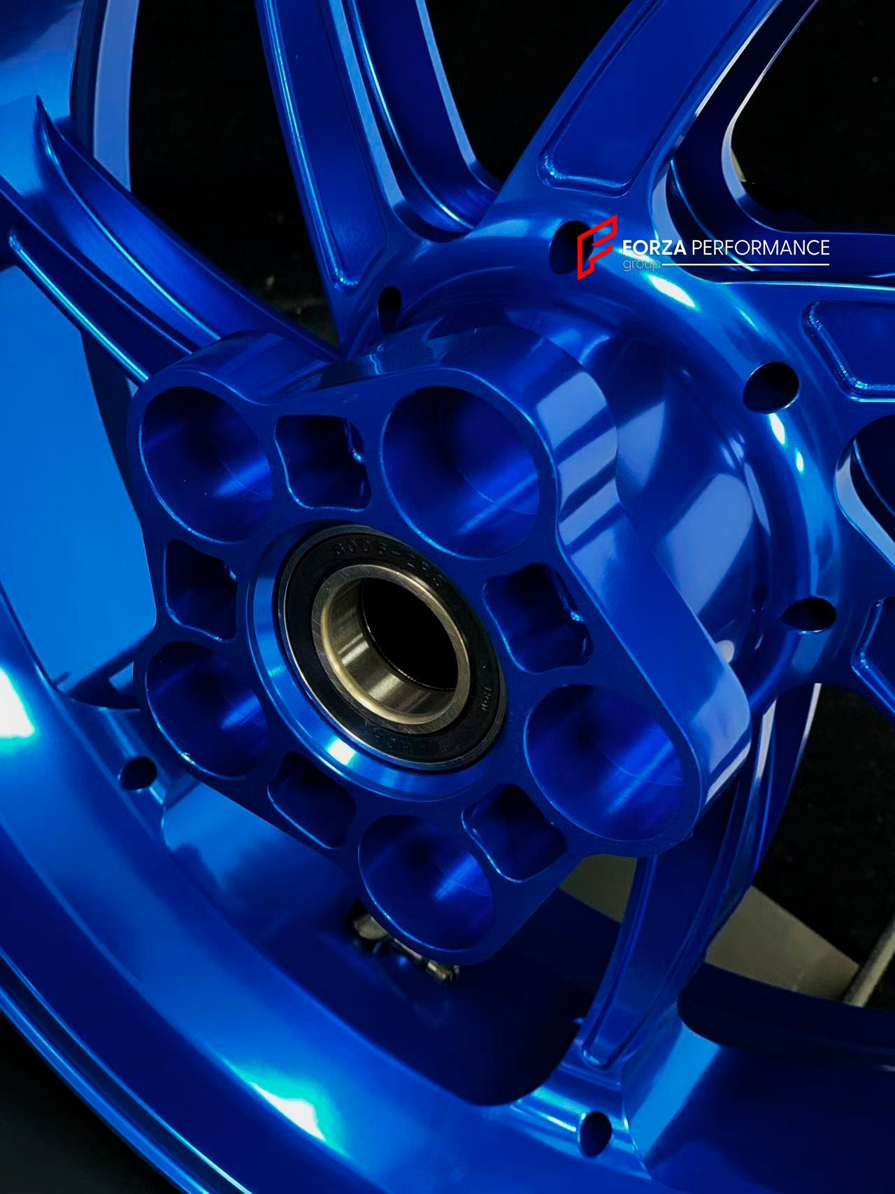 We manufacture premium quality forged motorcycle wheels rims for HONDA CBR1000RRR in any design, size, color.

Wheel sizes (motorcycle spec):

Front: 3.5 x 17

Rear: 6 x 17

Weight:

Front: 3.9 kg (8.6 lbs)

Rear: 4.65 kg (10.25 lbs)

Finishing: Gloss Blue

Forza Performance Group engineers and manufactures each forged motorcycle wheel individually per order. This ensures precise fitment, uncompromised strength, and unique styling. Whether for racing, touring, or daily use — our wheels are built for both pe
