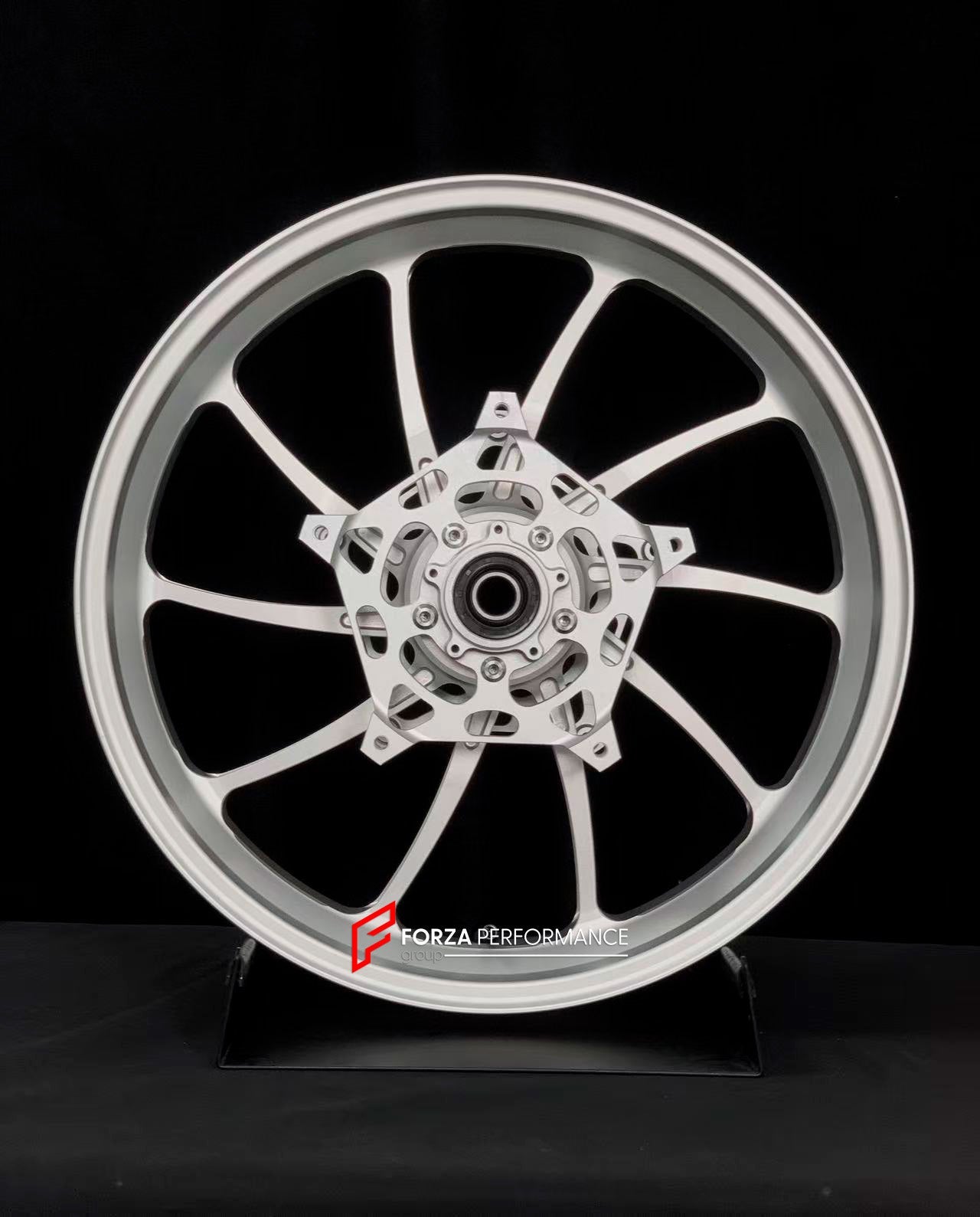 We manufacture premium quality forged motorcycle wheels rims for BMW R 1250 RT in any design, size, color.

Wheel sizes (motorcycle spec):

Front: 3.5 x 17

Rear: 5.5 x 17

Weight:

Front: 3.85 kg (8.49 lbs)

Rear: 3.4 kg (7.5 lbs)


Finishing: Silver

Forza Performance Group engineers and manufactures each forged motorcycle wheel individually per order. This ensures precise fitment, uncompromised strength, and unique styling. Whether for racing, touring, or daily use — our wheels are built for both perform