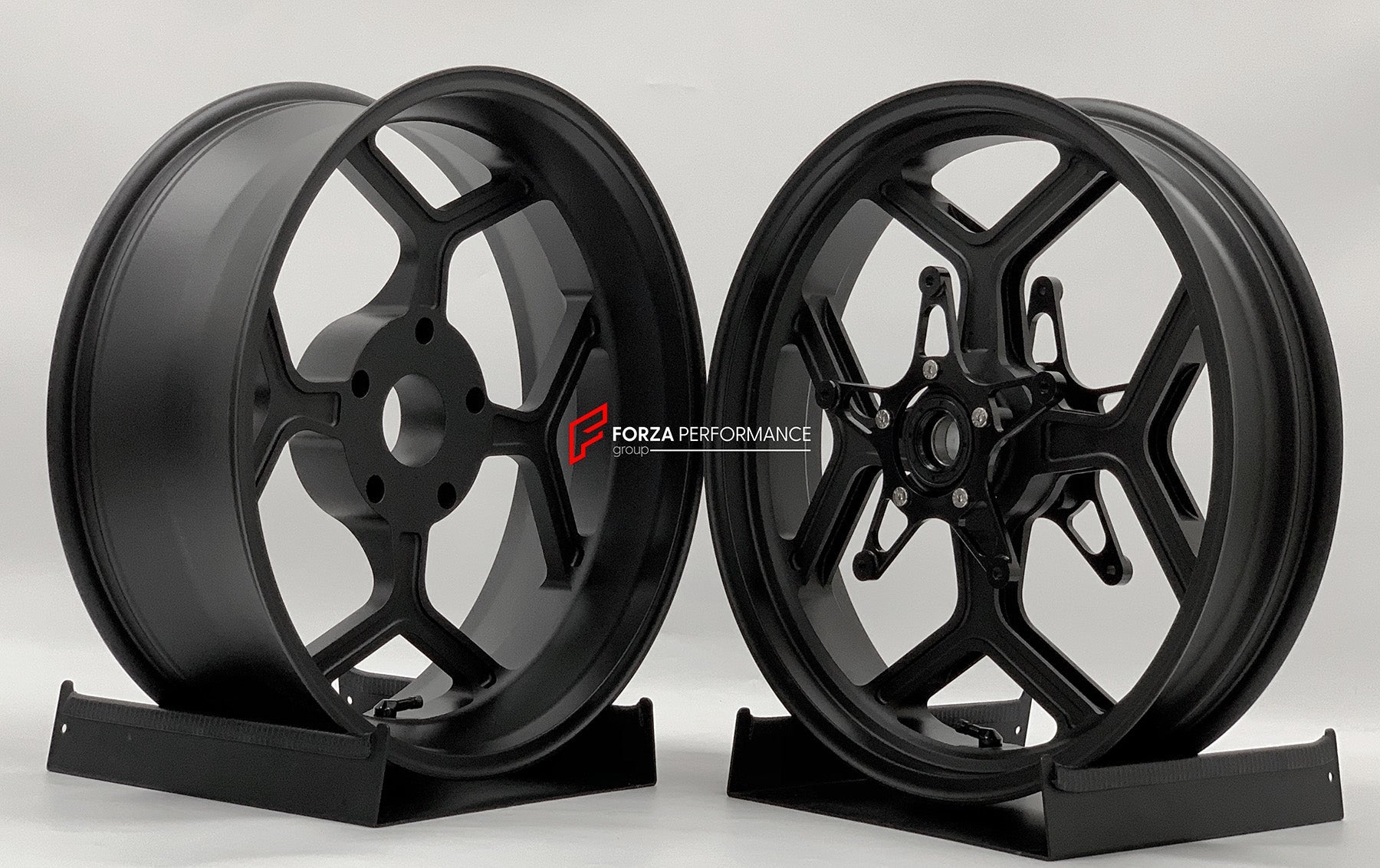 We manufacture premium quality forged motorcycle wheels rims for BMW R 1250 RT in any design, size, color.

Wheel sizes (motorcycle spec):

Front: 3.5 x 17

Rear: 5.5 x 17

Weight:

Front: 4.6 kg (8.49 lbs)

Rear: 4.7 kg (7.5 lbs)


Finishing: Silver

Forza Performance Group engineers and manufactures each forged motorcycle wheel individually per order. This ensures precise fitment, uncompromised strength, and unique styling. Whether for racing, touring, or daily use — our wheels are built for both performa