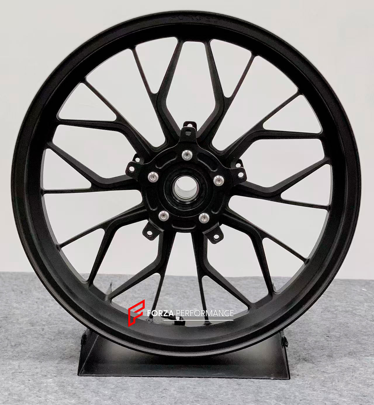 We manufacture premium quality forged motorcycle wheels rims for BMW R NINET PURE SPORT RACER in any design, size, color.

Wheel sizes (motorcycle spec):

Front: 3.5 x 17

Rear: 5.5 x 17

Weight:

Front: 4.3 kg (9.48 lbs)

Rear: 4.65 kg (10.25 lbs)


Finishing: Matt Black

Forza Performance Group engineers and manufactures each forged motorcycle wheel individually per order. This ensures precise fitment, uncompromised strength, and unique styling. Whether for racing, touring, or daily use — our wheels are b
