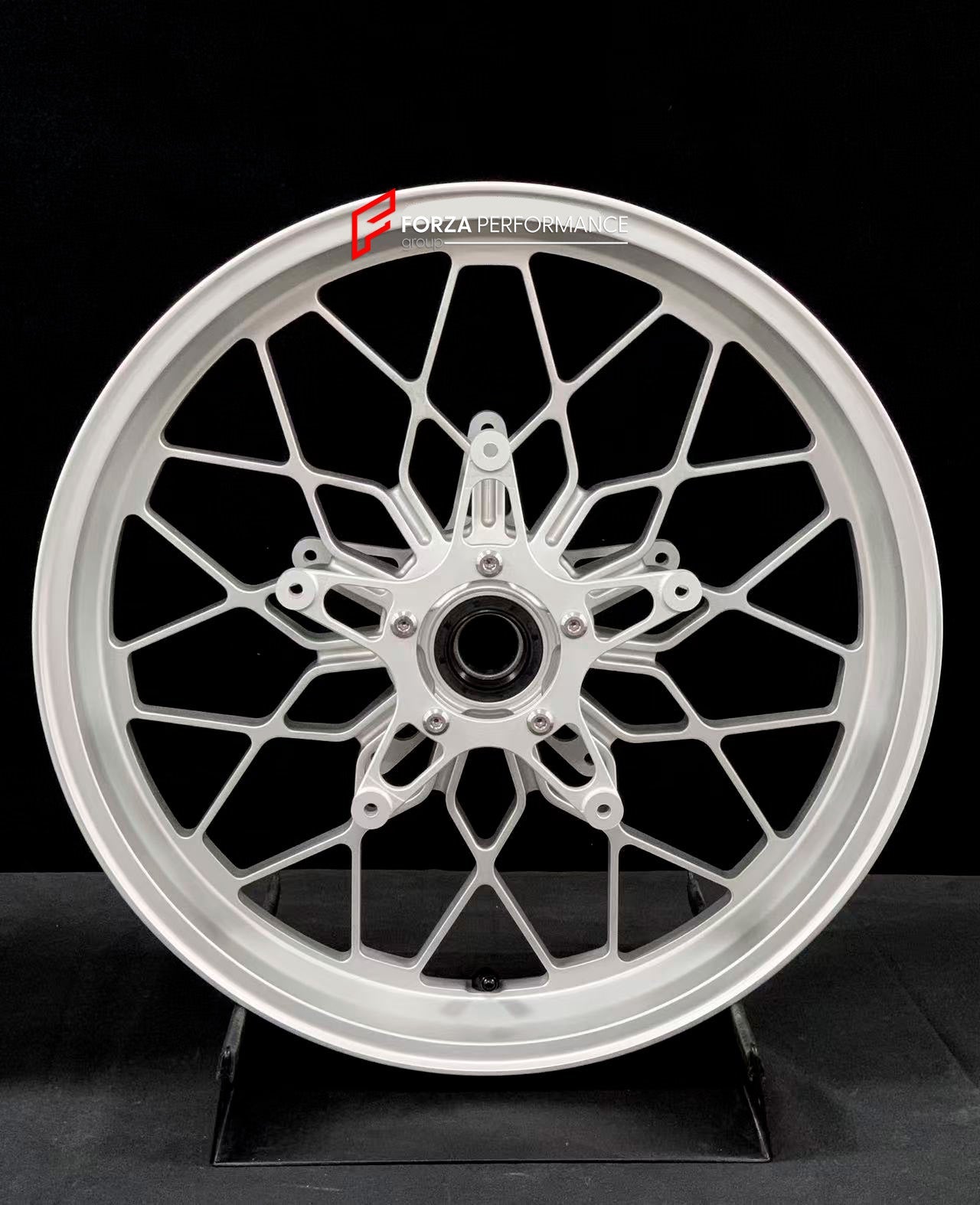We manufacture premium quality forged motorcycle wheels rims for BMW R NINET PURE SPORT RACER in any design, size, color.

Wheel sizes (motorcycle spec):

Front: 3.5 x 17

Rear: 5.5 x 17

Weight:

Front: 4.7 kg (10.36 lbs)

Rear: 4.6 kg (10.41 lbs)


Finishing: Matt

Forza Performance Group engineers and manufactures each forged motorcycle wheel individually per order. This ensures precise fitment, uncompromised strength, and unique styling. Whether for racing, touring, or daily use — our wheels are built f