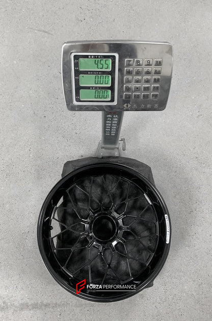 We manufacture premium quality forged motorcycle wheels rims for BMW R 1250 RT in any design, size, color.

Wheel sizes (motorcycle spec):

Front: 3.5 x 17

Rear: 5.5 x 17

Weight:

Front: 4.7 kg (10.36 lbs)

Rear: 4.55 kg (10.03 lbs)


Finishing: Satin Black

Forza Performance Group engineers and manufactures each forged motorcycle wheel individually per order. This ensures precise fitment, uncompromised strength, and unique styling. Whether for racing, touring, or daily use — our wheels are built for both