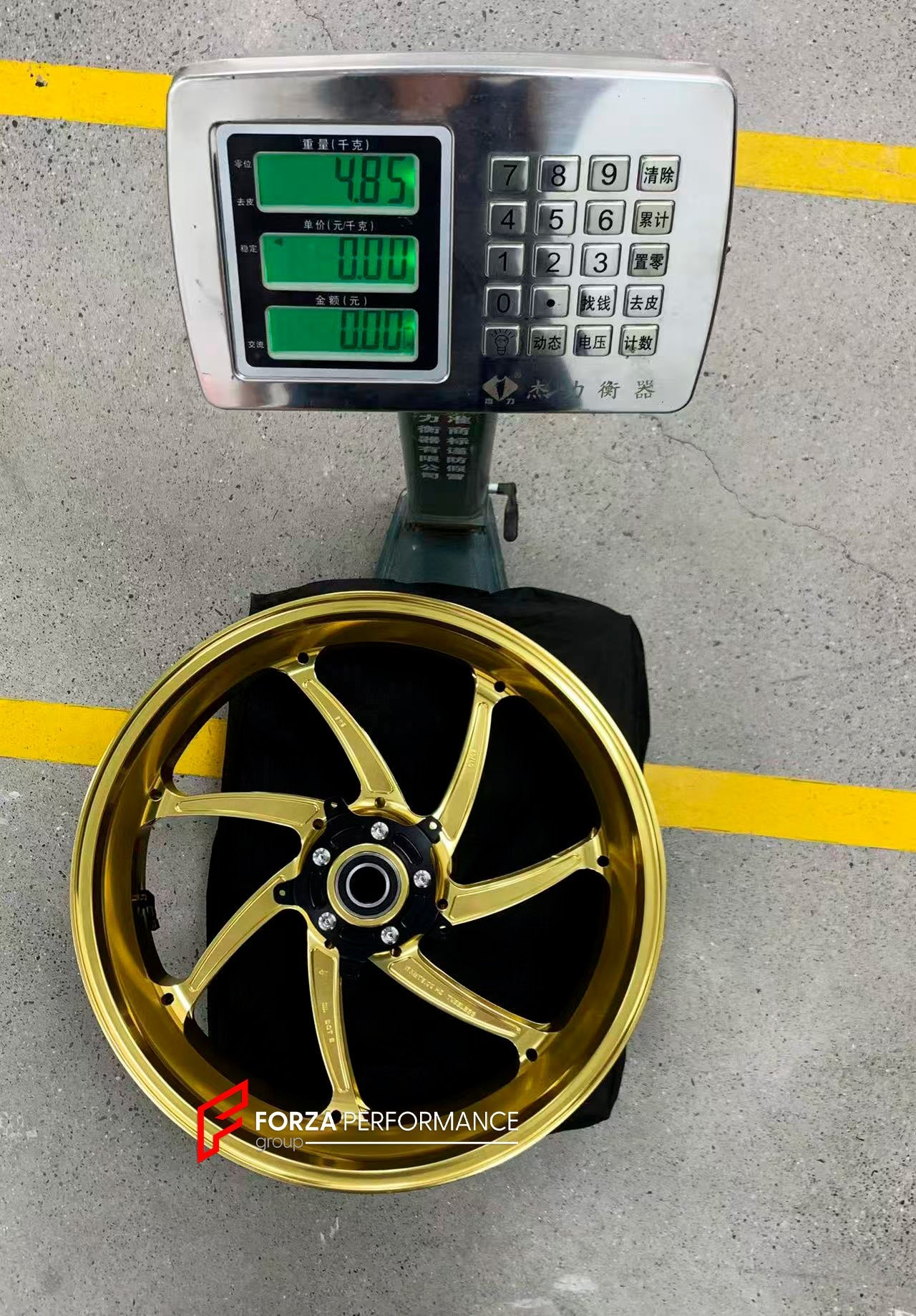 We manufacture premium quality forged motorcycle wheels rims for S1000RR M1000RR in any design, size, color.

Wheel sizes (motorcycle spec):

Front: 3.5 x 17

Rear: 6 x 17

Weight:

Front: 4.35 kg (9.59 lbs)

Rear: 4.85 kg (10.69lbs)

Finishing: Gloss Gold

Forza Performance Group engineers and manufactures each forged motorcycle wheel individually per order. This ensures precise fitment, uncompromised strength, and unique styling. Whether for racing, touring, or daily use — our wheels are built for both pe