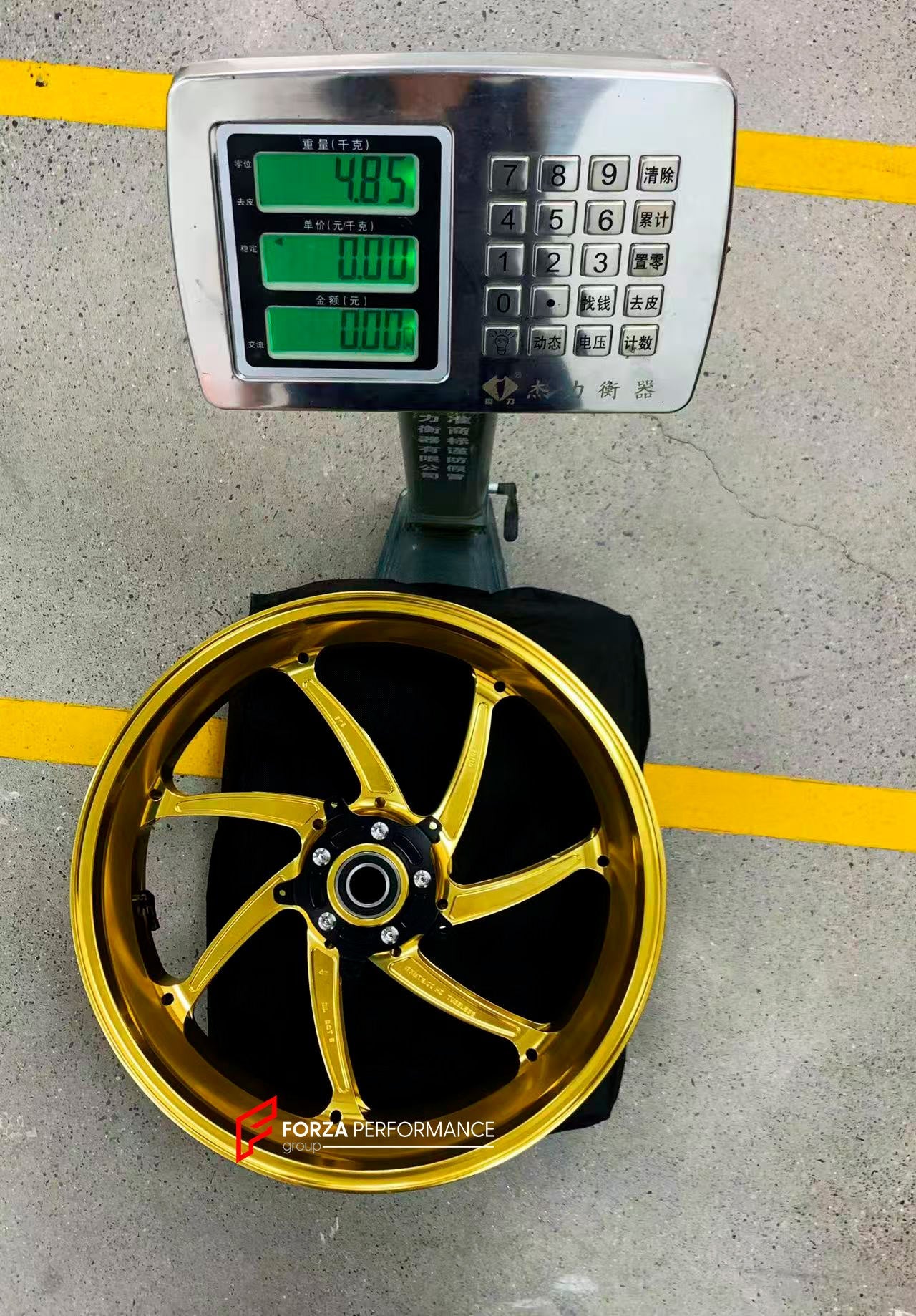 We manufacture premium quality forged motorcycle wheels rims for S1000RR M1000RR in any design, size, color.

Wheel sizes (motorcycle spec):

Front: 3.5 x 17

Rear: 6 x 17

Weight:

Front: 4.35 kg (9.59 lbs)

Rear: 4.85 kg (10.69 lbs)

Finishing: Gloss Gold

Forza Performance Group engineers and manufactures each forged motorcycle wheel individually per order. This ensures precise fitment, uncompromised strength, and unique styling. Whether for racing, touring, or daily use — our wheels are built for both p