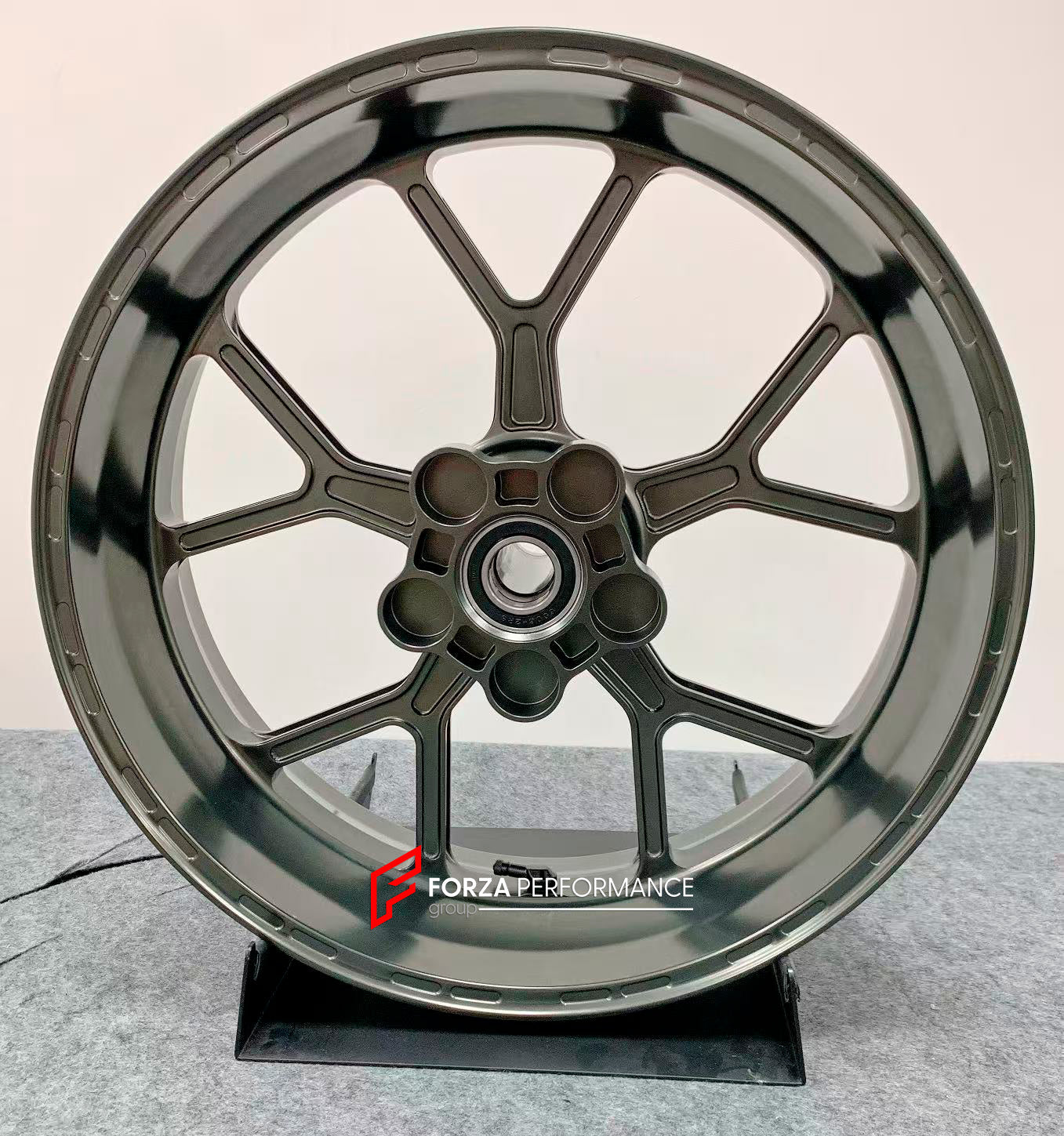 We manufacture premium quality forged motorcycle wheels rims for S1000RR M1000RR in any design, size, color.

Wheel sizes (motorcycle spec):

Front: 3.5 x 17

Rear: 6 x 17

Weight:

Front: 3.45 kg (7.6 lbs)

Rear: 3.75 kg (8.27 lbs)


Finishing: Satin Bronze

Forza Performance Group engineers and manufactures each forged motorcycle wheel individually per order. This ensures precise fitment, uncompromised strength, and unique styling. Whether for racing, touring, or daily use — our wheels are built for both 