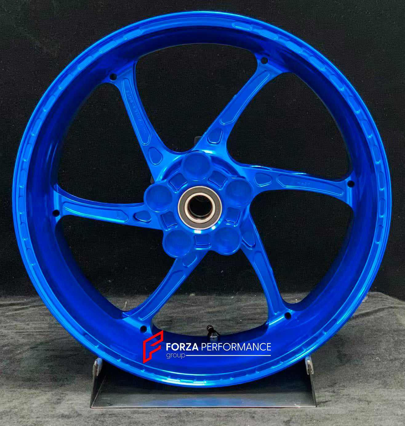 We manufacture premium quality forged motorcycle wheels rims for S1000RR M1000RR in any design, size, color.

Wheel sizes (motorcycle spec):

Front: 3.5 x 17

Rear: 6 x 17

Weight:

Front: 3.25 kg (7.16 lbs)

Rear: 4.35 kg (9.59 lbs)


Finishing: Gloss Blue

Forza Performance Group engineers and manufactures each forged motorcycle wheel individually per order. This ensures precise fitment, uncompromised strength, and unique styling. Whether for racing, touring, or daily use — our wheels are built for both p