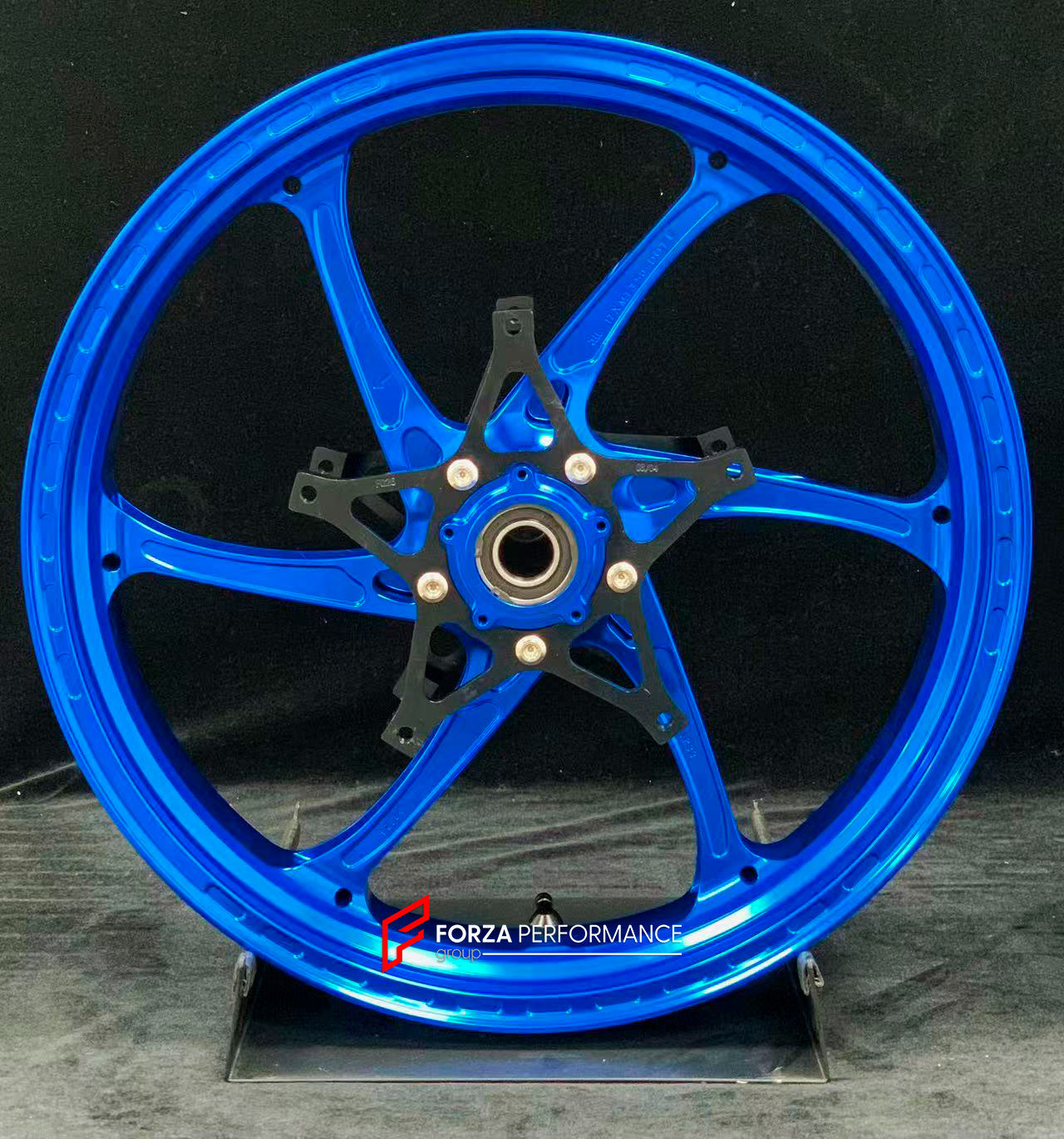We manufacture premium quality forged motorcycle wheels rims for S1000RR M1000RR in any design, size, color.

Wheel sizes (motorcycle spec):

Front: 3.5 x 17

Rear: 6 x 17

Weight:

Front: 3.25 kg (7.16 lbs)

Rear: 4.35 kg (9.59 lbs)


Finishing: Gloss Blue

Forza Performance Group engineers and manufactures each forged motorcycle wheel individually per order. This ensures precise fitment, uncompromised strength, and unique styling. Whether for racing, touring, or daily use — our wheels are built for both p