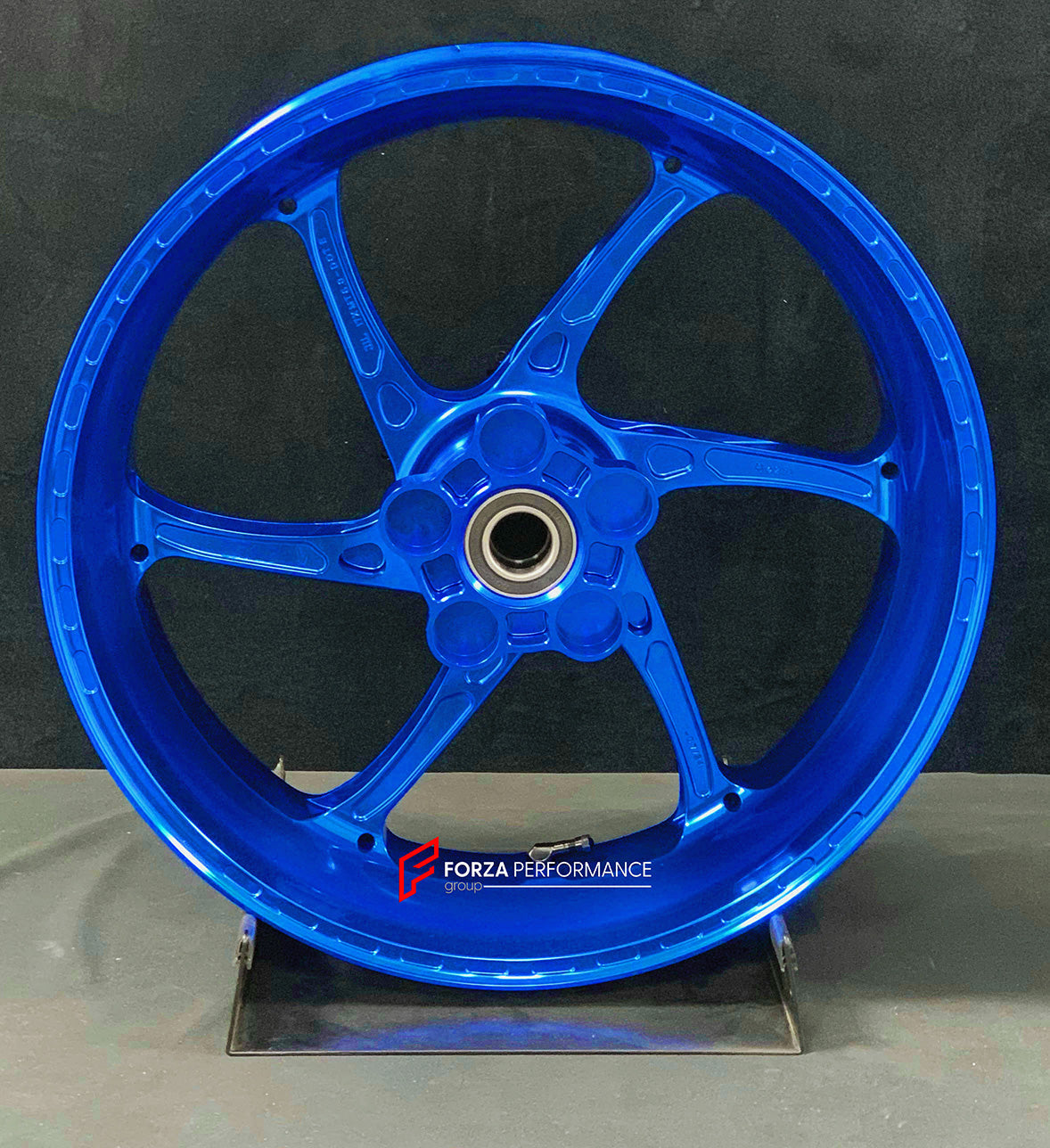 We manufacture premium quality forged motorcycle wheels rims for S1000RR M1000RR in any design, size, color.

Wheel sizes (motorcycle spec):

Front: 3.5 x 17

Rear: 6 x 17

Weight:

Front: 3.25 kg (7.16 lbs)

Rear: 4.35 kg (9.59 lbs)


Finishing: Gloss Blue

Forza Performance Group engineers and manufactures each forged motorcycle wheel individually per order. This ensures precise fitment, uncompromised strength, and unique styling. Whether for racing, touring, or daily use — our wheels are built for both p