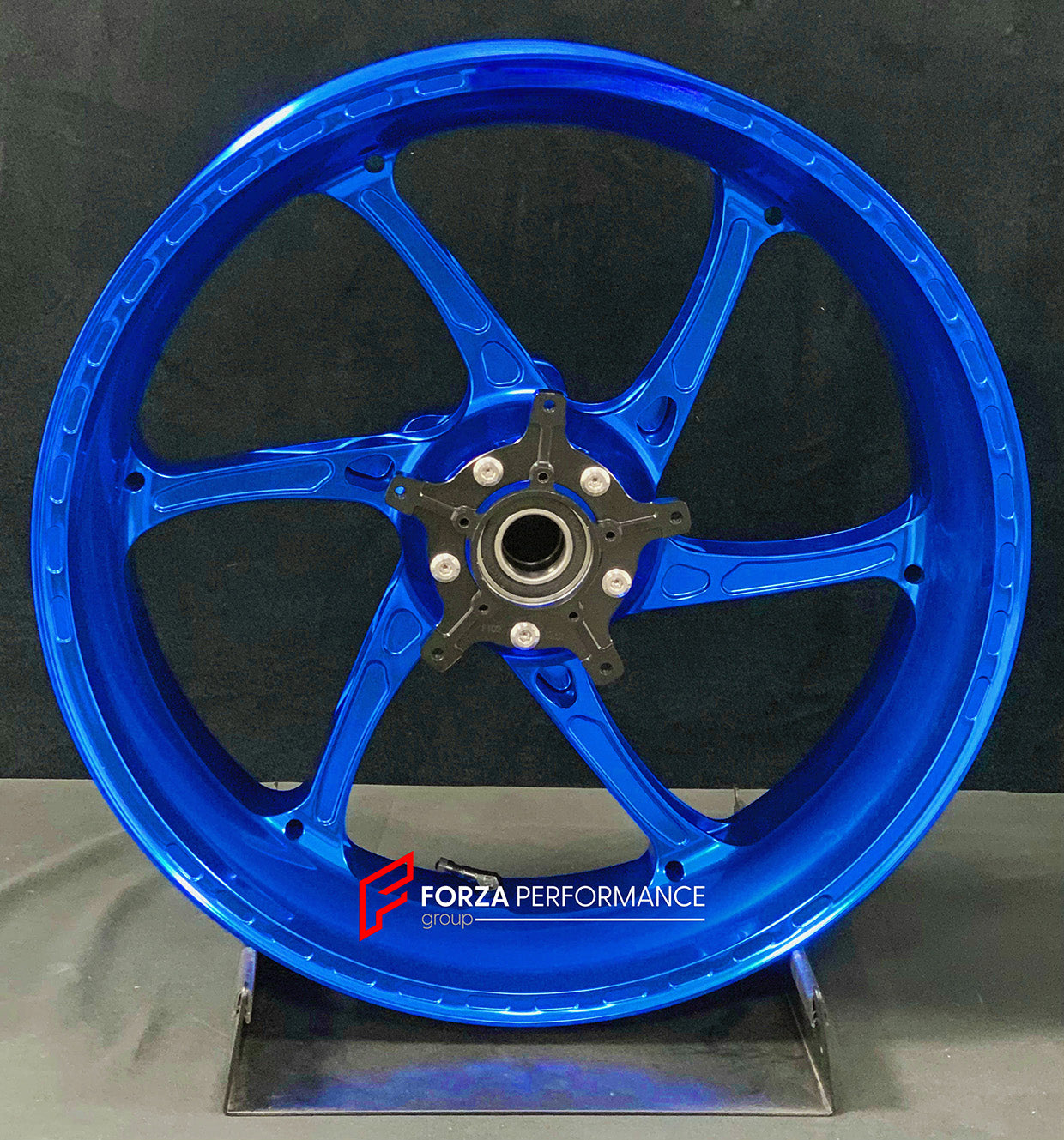 We manufacture premium quality forged motorcycle wheels rims for S1000RR M1000RR in any design, size, color.

Wheel sizes (motorcycle spec):

Front: 3.5 x 17

Rear: 6 x 17

Weight:

Front: 3.25 kg (7.16 lbs)

Rear: 4.35 kg (9.59 lbs)


Finishing: Gloss Blue

Forza Performance Group engineers and manufactures each forged motorcycle wheel individually per order. This ensures precise fitment, uncompromised strength, and unique styling. Whether for racing, touring, or daily use — our wheels are built for both p