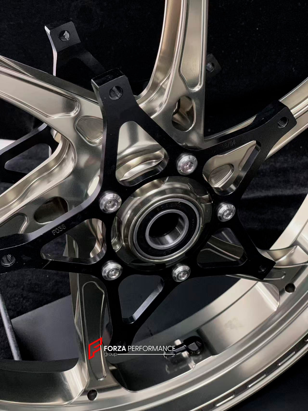 We manufacture premium quality forged motorcycle wheels rims for S1000RR M1000RR in any design, size, color.

Wheel sizes (motorcycle spec):

Front: 3.5 x 17

Rear: 6 x 17

Weight:

Front: 3.75 kg (7.16 lbs)

Rear: 4.4 kg (9.59 lbs)


Finishing: Satin Blonze

Forza Performance Group engineers and manufactures each forged motorcycle wheel individually per order. This ensures precise fitment, uncompromised strength, and unique styling. Whether for racing, touring, or daily use — our wheels are built for both 