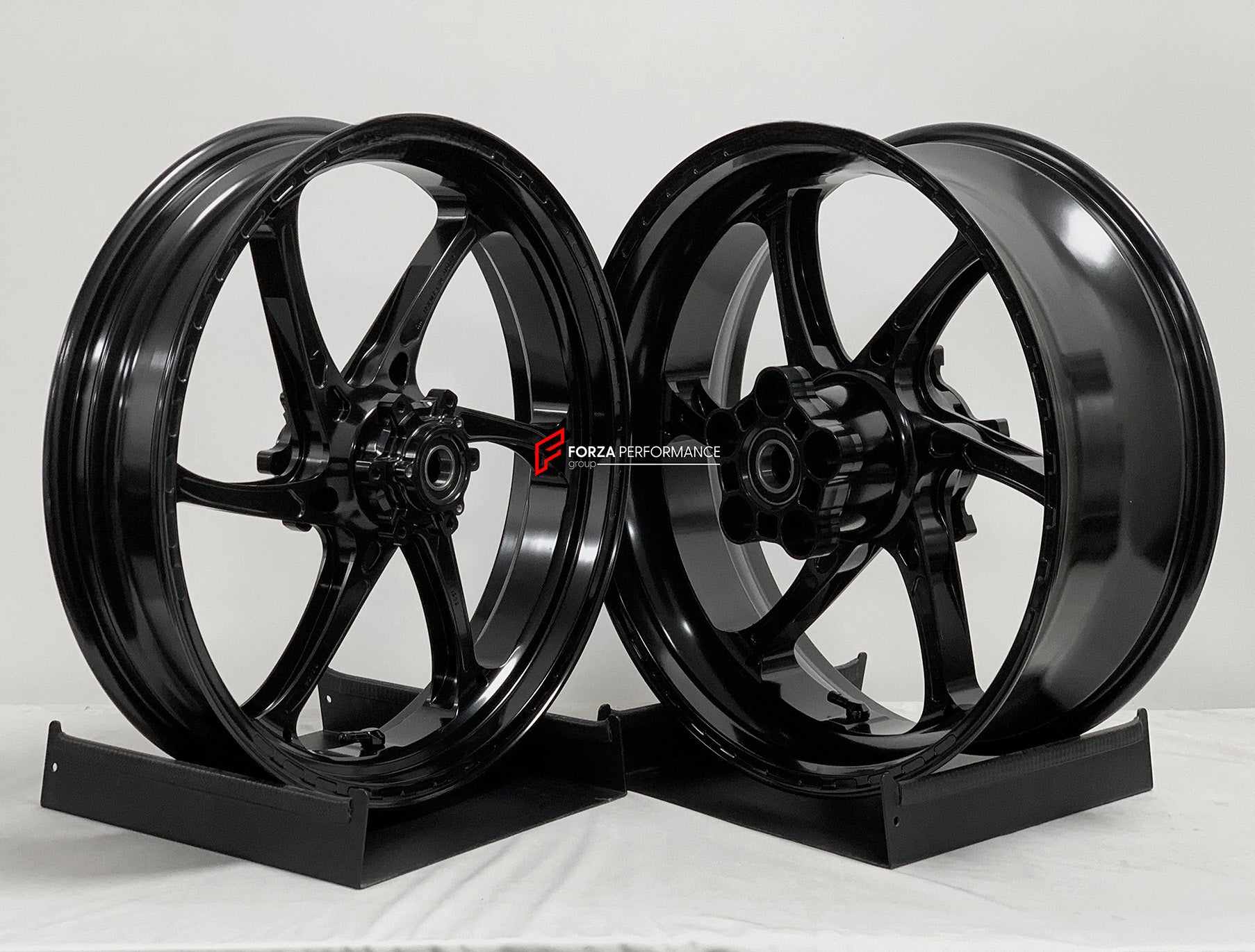 We manufacture premium quality forged motorcycle wheels rims for S1000RR M1000RR in any design, size, color.

Wheel sizes (motorcycle spec):

Front: 3.5 x 17

Rear: 6 x 17

Weight:

Front: 3.25 kg (7.16 lbs)

Rear: 4.5 kg (9.92 lbs)


Finishing: Satin Black

Forza Performance Group engineers and manufactures each forged motorcycle wheel individually per order. This ensures precise fitment, uncompromised strength, and unique styling. Whether for racing, touring, or daily use — our wheels are built for both p