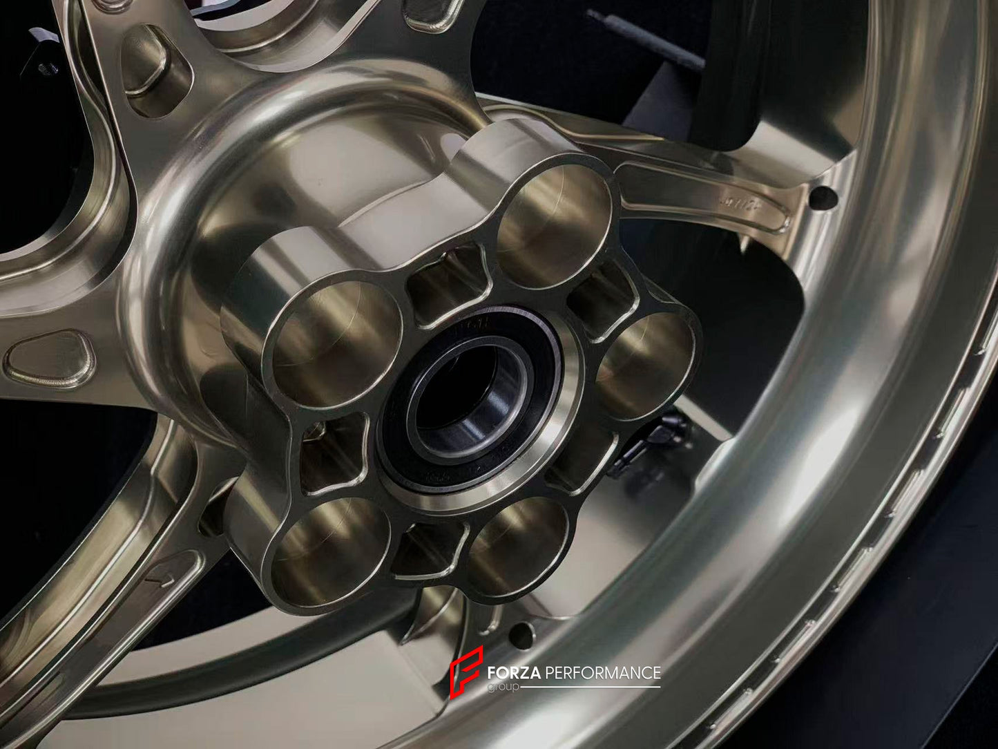 We manufacture premium quality forged motorcycle wheels rims for S1000RR M1000RR in any design, size, color.

Wheel sizes (motorcycle spec):

Front: 3.5 x 17

Rear: 6 x 17

Weight:

Front: 3.25 kg (7.16 lbs)

Rear: 4.4 kg (9.7 lbs)


Finishing: Satin Bronze

Forza Performance Group engineers and manufactures each forged motorcycle wheel individually per order. This ensures precise fitment, uncompromised strength, and unique styling. Whether for racing, touring, or daily use — our wheels are built for both p