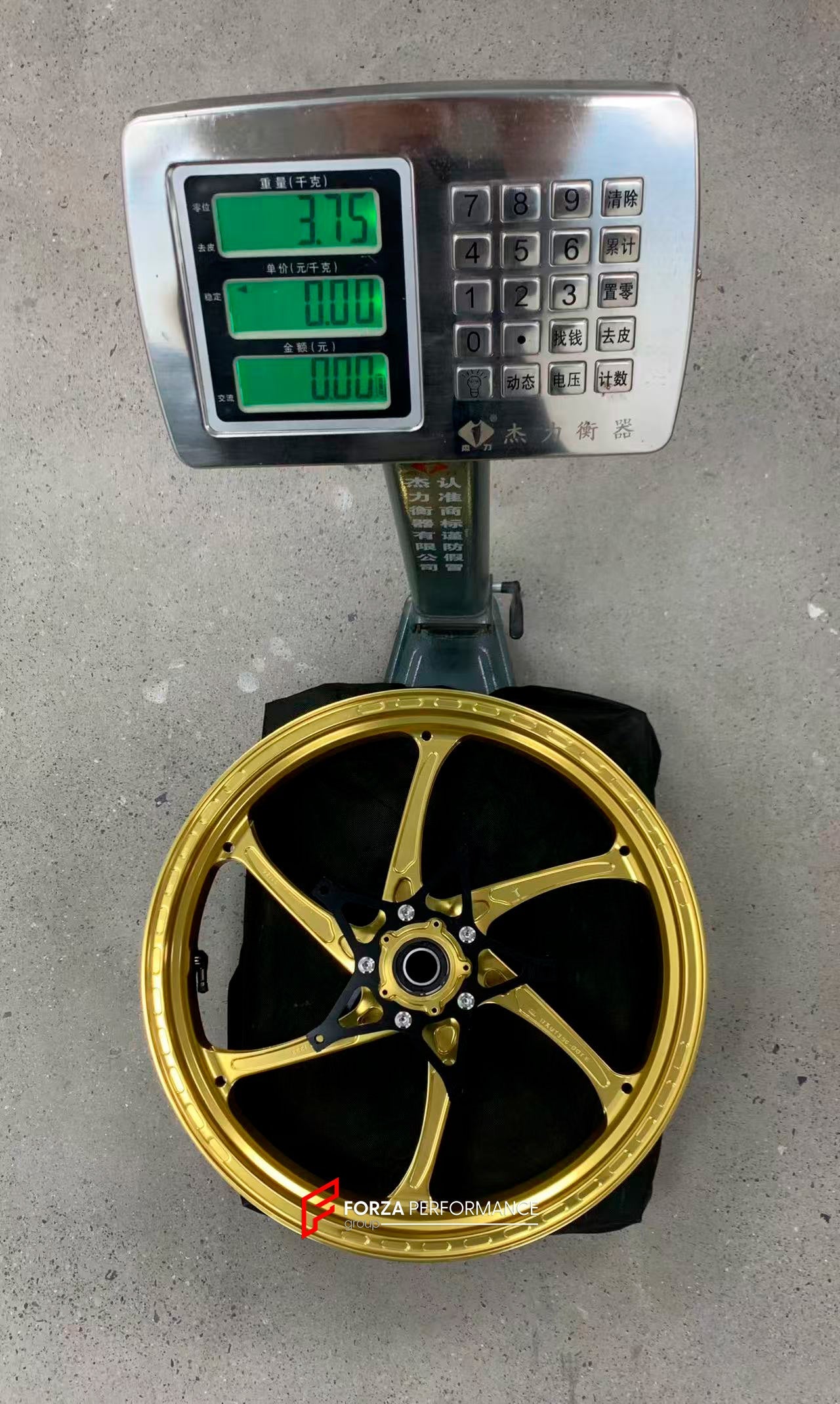 We manufacture premium quality forged motorcycle wheels rims for S1000RR M1000RR in any design, size, color.

Wheel sizes (motorcycle spec):

Front: 3.5 x 17

Rear: 6 x 17

Weight:

Front: 3.75 kg (8.27 lbs)

Rear: 4.4 kg (9.7 lbs)

Finishing: Satin Gold

Forza Performance Group engineers and manufactures each forged motorcycle wheel individually per order. This ensures precise fitment, uncompromised strength, and unique styling. Whether for racing, touring, or daily use — our wheels are built for both perf