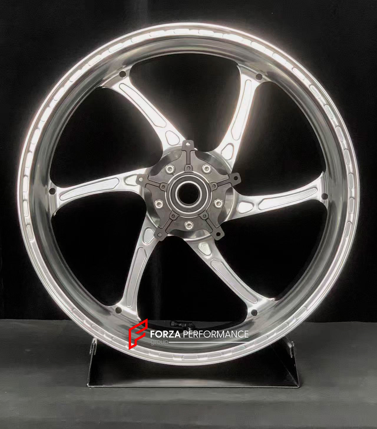 We manufacture premium quality forged motorcycle wheels rims for BMW S1000RR M1000RR in any design, size, color.

Wheel sizes (motorcycle spec):

Front: 3.5 x 17

Rear: 6 x 17

Weight:

Front: 3.15 kg (6.94 lbs)

Rear: 4.4 kg (9.7 lbs)

Finishing: Gloss Silver

Forza Performance Group engineers and manufactures each forged motorcycle wheel individually per order. This ensures precise fitment, uncompromised strength, and unique styling. Whether for racing, touring, or daily use — our wheels are built for bot