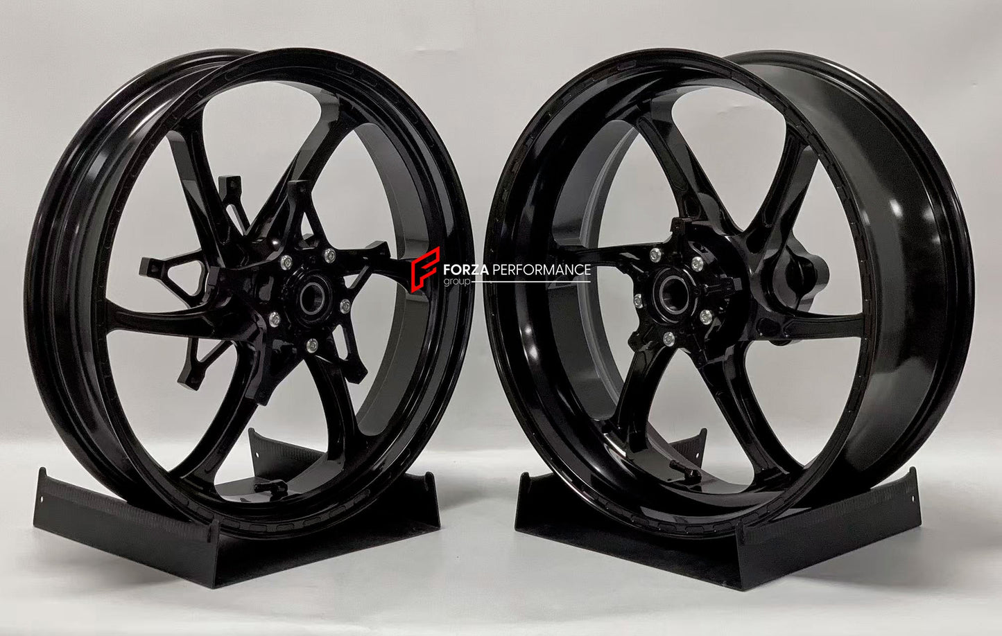 We manufacture premium quality forged motorcycle wheels rims for S1000RR M1000RR in any design, size, color.

Wheel sizes (motorcycle spec):

Front: 3.5 x 17

Rear: 6 x 17

Weight:

Front: 3.7 kg (8.16 lbs)

Rear: 4.4 kg (9.7 lbs)


Finishing: Satin Black

Forza Performance Group engineers and manufactures each forged motorcycle wheel individually per order. This ensures precise fitment, uncompromised strength, and unique styling. Whether for racing, touring, or daily use — our wheels are built for both per