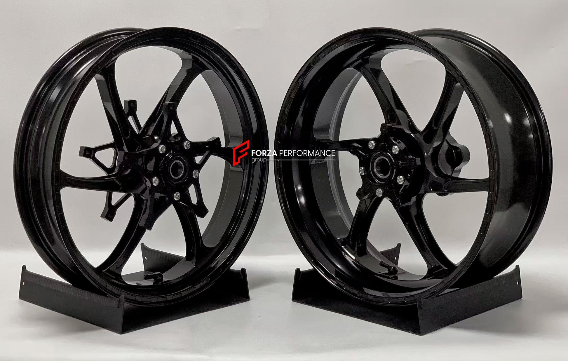 We manufacture premium quality forged motorcycle wheels rims for S1000RR M1000RR in any design, size, color.

Wheel sizes (motorcycle spec):

Front: 3.5 x 17

Rear: 6 x 17

Weight:

Front: 3.7 kg (8.16 lbs)

Rear: 4.4 kg (9.7 lbs)


Finishing: Satin Black

Forza Performance Group engineers and manufactures each forged motorcycle wheel individually per order. This ensures precise fitment, uncompromised strength, and unique styling. Whether for racing, touring, or daily use — our wheels are built for both per
