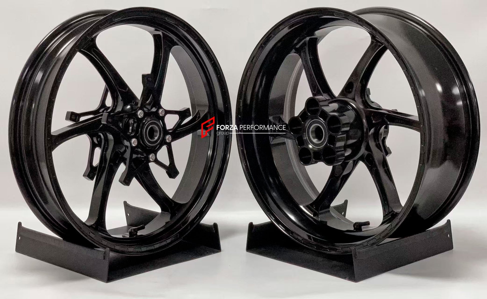 We manufacture premium quality forged motorcycle wheels rims for S1000RR M1000RR in any design, size, color.

Wheel sizes (motorcycle spec):

Front: 3.5 x 17

Rear: 6 x 17

Weight:

Front: 3.7 kg (8.16 lbs)

Rear: 4.4 kg (9.7 lbs)


Finishing: Satin Black

Forza Performance Group engineers and manufactures each forged motorcycle wheel individually per order. This ensures precise fitment, uncompromised strength, and unique styling. Whether for racing, touring, or daily use — our wheels are built for both per