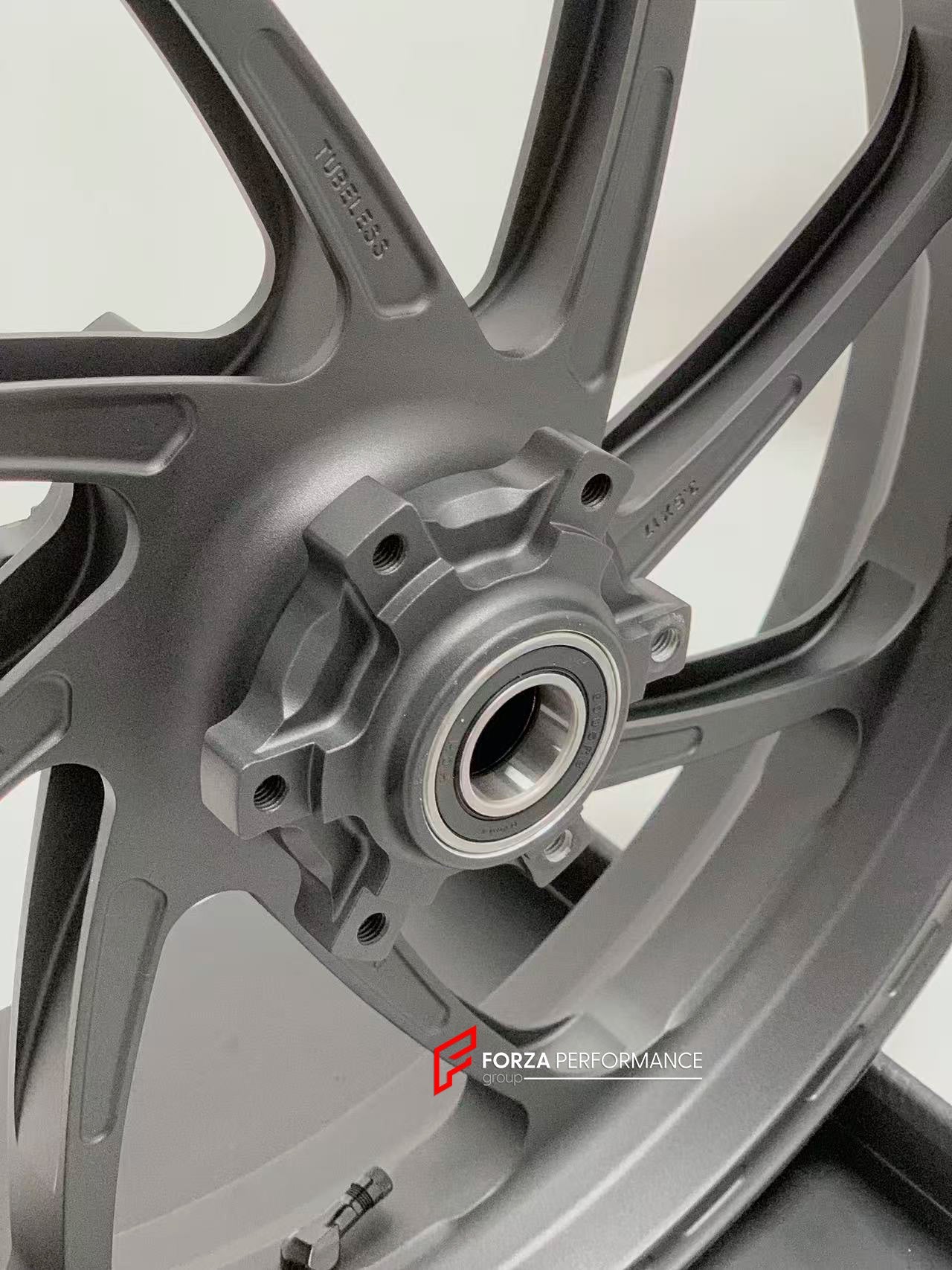 We manufacture premium quality forged motorcycle wheels rims for BMW S1000RR M1000RR in any design, size, color.

Wheel sizes (motorcycle spec):

Front: 3.5 x 17

Rear: 6 x 17

Weight:

Front: 3.35 kg (7.38 lbs)

Rear: 4.25 kg (9.37 lbs)


Finishing: Matt Black

Forza Performance Group engineers and manufactures each forged motorcycle wheel individually per order. This ensures precise fitment, uncompromised strength, and unique styling. Whether for racing, touring, or daily use — our wheels are built for bo